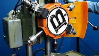 BURGMASTER 6SPINDLE AUTO INDEXING TURRET DRILL PRESS [upl. by Arndt]