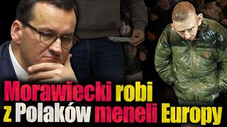 Król żebraków Morawiecki robi z Polaków meneli Europy Jan Piński [upl. by Akemat366]