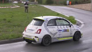 595 Abarth rally SantiniLazzarini [upl. by Hedvig428]