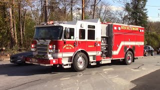 Chester Heights Fire Company Rescue 71 Responding [upl. by Qifar]