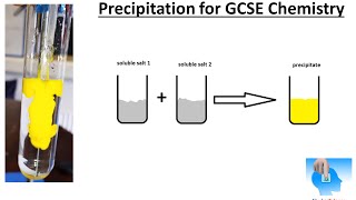 Precipitation Reactions for GCSE Chemistry AQA Edexcel OCR [upl. by Yemaj]