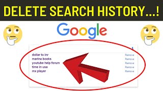 How To Clear Your Google Search History  Delete All Search History  Simple and Easy [upl. by Nilekcaj]