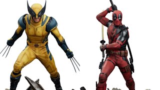 New Wolverine amp Deadpool statues revealed preorder info Iron Studios [upl. by Esened]