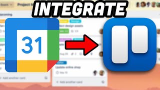 How To Integrate Trello With Google Calendar  Sync Trello with Google Calendar 2024 [upl. by Allyn]