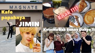 MAGNATE CAFE di Busan  Punya papahnya Jimin BTS [upl. by Mehelhteb]