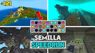 ✅La SEMILLA PERFECTA DE MINECRAFT 121 BEDROCK para SURVIVAL TÉCNICO [upl. by Aihcsrop]