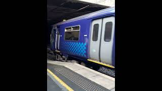 Scotrail Class 318257 departing Cambuslang operating 2L05 Larkhall  Dalmuir [upl. by Illoh]