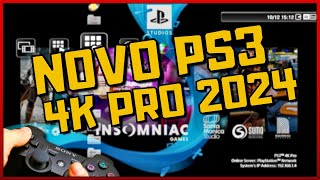 🔴NOVO PS3 4K PRO 2024 [upl. by Leile]