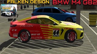 FALKEN BMW M4 G82 DESIGN  CAR PARKING MULTIPLAYER [upl. by Schreibe469]