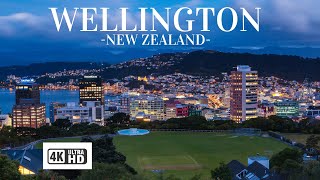 Wellington  New Zealand 4k HD [upl. by Damick]