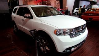 2012 Dodge Durango Citadel Exterior and Interior at 2012 Toronto Auto Show [upl. by Hayikat768]