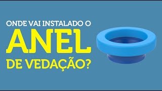 Onde vai instalado o Anel de Vedação do vaso sanitário  Blukit [upl. by Vanessa]