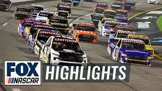 NASCAR Craftsman Truck series Clean Harbors 250 Highlights  NASCAR on FOX [upl. by Sherborn540]