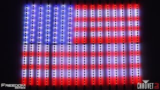 CHAUVET DJ Unfurls Freedom Stick Flag [upl. by Celeski]