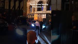 Duran Duran Leaving The Arena In Pula Croatia Wild Boys [upl. by Noisla]