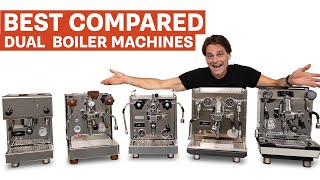 Best Dual Boiler Home Espresso Machines of 2023 [upl. by Haslam]