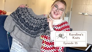 Karoline’s Knits Episode 35  Castonitis [upl. by Azzil]