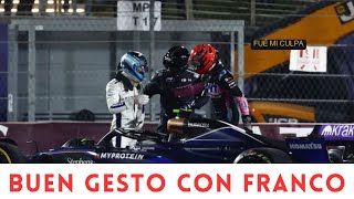 ESTEBAN OCON SORPRENDIÓ CON SU GESTO HACIA FRANCO COLAPINTO TRAS SU AUSENCIA EN EL GP DE QATAR [upl. by Ridglee]