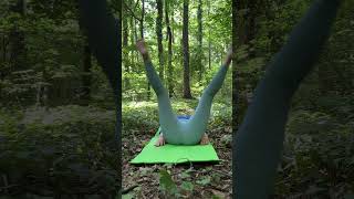 I love this exercise yoga balance yogapractice yogamusic legs balance workout nature life [upl. by Bart]