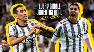 EVERY SINGLE JUVENTUS GOAL THIS 2223 SEASON [upl. by Derrek533]