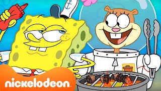 Letnie grillowanie ze SpongeBobem 🍔  30 minut scen  ​ SpongeBobOfficial  Nickelodeon Polska [upl. by Arlene280]