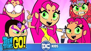 The Multiverse of Starfire  Teen Titans Go  dckids [upl. by Yert]