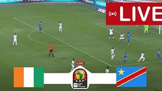 🔴COTE DIVOIRE VS RDCONGO CAN 2024 [upl. by Adrahs]