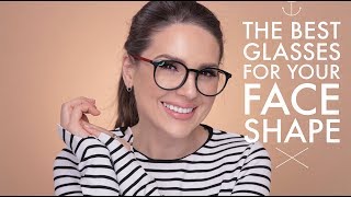 HOW TO CHOOSE THE BEST GLASSES FOR YOUR FACE SHAPE  ALI ANDREEA [upl. by Egor]