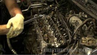 How To Torque Cylinder Head Bolts  EricTheCarGuy [upl. by Yruam]