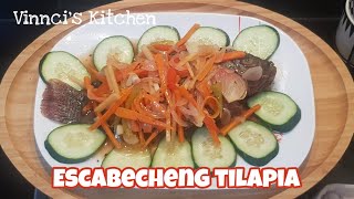 Escabecheng Tilapia Sweet and Sour Fish Recipe [upl. by Lasser299]