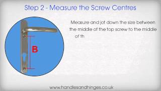 How to Identify your uPVC Door Handles  wwwhandlesandhingescouk [upl. by Angel376]