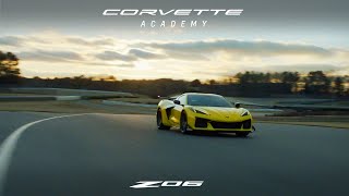 2023 Corvette Z06 Corvette Academy  Trailer  Chevrolet [upl. by Nerag]