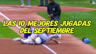 Las 10 mejores jugadas de septiembre😱 [upl. by Lybis]