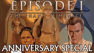 Star Wars The Phantom Menace 25th Anniversary Special 2024 Comic OneShot Review [upl. by Ahsimrac]