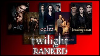 Every TWILIGHT Movie RANKED [upl. by Pollak]