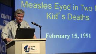 Paul Offit The Philadelphia Measles Epidemic of 1991 Lessons from the Past [upl. by Aihc788]