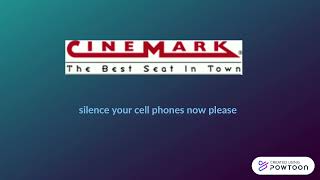 Cinemark Cell Phone Policy 20042006 [upl. by Sherie]