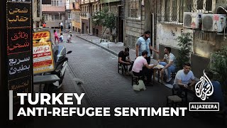 Syrian refugees in Turkey Antimigrant sentiment rises amid economic downturn [upl. by Natty]