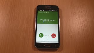 Samsung Galaxy Core Prime incoming call via Fake call [upl. by Ardnad]