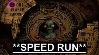 Abes Oddysee  Maximum Casualties in 39 minutes 42 seconds TA Speed Run [upl. by Aikel767]