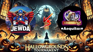 LIVE  Hallowgrounds Tournament  Elite Eight vs Aequitas  Best of 7 [upl. by Aliakam625]