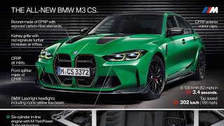 G80 BMW M3 CS  EVERYTHING YOU NEED TO KNOW ABOUT IT [upl. by Hadrian]