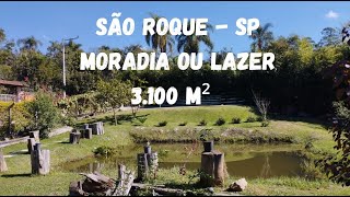 CHA 138  São Roque chácara toda murada lago piscina MORADIA OU LAZER [upl. by Clovah895]