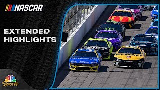 NASCAR Cup Series EXTENDED HIGHLIGHTS Enjoy Illinois 300  6224  Motorsports on NBC [upl. by Ner]