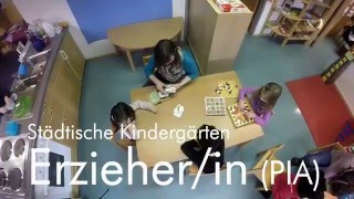 Praxisintegrierte Ausbildung bei der Stadt Tuttlingen Erzieherin [upl. by Eyatnod]