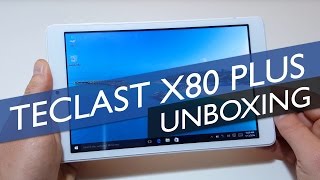 Teclast X80 Plus Unboxing  8quot Atom X5 Z8300 [upl. by Suivart]