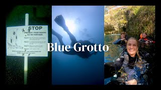 SCUBA DIVING  Blue Grotto Dive Resort Florida [upl. by Luaped]