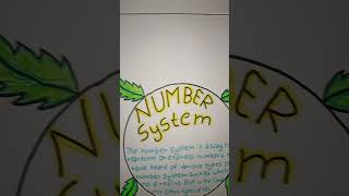 number system computer chart drawing art artdrawing colors drawingguideshortsvideo stepbystep [upl. by Arhez656]