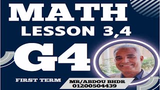 ماث الصف الرابع الابتدائى Math lesson 3and4 G4 composing and decomposing numbers [upl. by Airahs]