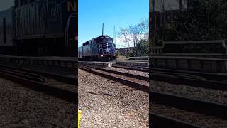 Amtrak Piedmont 73 Southbound Departing Greensboro NC [upl. by Eldin831]